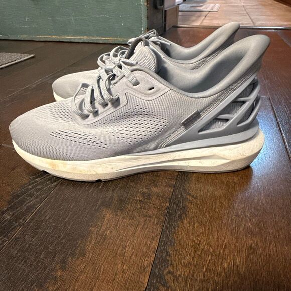 Kizik mens Athens 2 hands free tennis shoes size 10.5 gray casual slip ons comfo - Picture 1 of 7